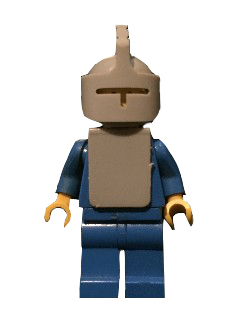 Classic - Yellow Castle Knight Blue Cavalry