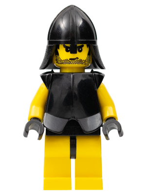 Knights Kingdom II - Rogue Knight 3 (Yellow Legs, Black Breastplate, Black Neck-Protector)