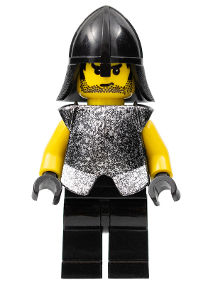 Knights Kingdom II - Rogue Knight 5 (Black Legs, Speckle Breastplate, Black Neck-Protector)