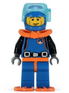 Deep Sea Diver, Series 1 (Minifigure Only without Stand and Accessories)