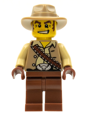 Cowboy, Series 1 (Minifigure Only without Stand and Accessories)