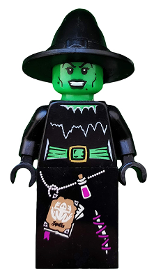 Witch, Series 2 (Minifigure Only without Stand and Accessories)