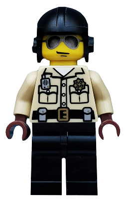 Traffic Cop, Series 2 (Minifigure Only without Stand and Accessories)