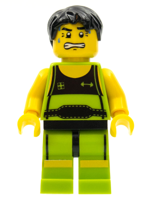 Weightlifter, Series 2 (Minifigure Only without Stand and Accessories)