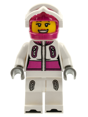 Snowboarder, Series 3 (Minifigure Only without Stand and Accessories)