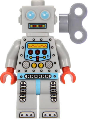 Clockwork Robot, Series 6 (Minifigure Only without Stand and Accessories)