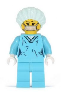 Surgeon, Series 6 (Minifigure Only without Stand and Accessories)