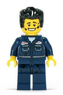 Mechanic, Series 6 (Minifigure Only without Stand and Accessories)