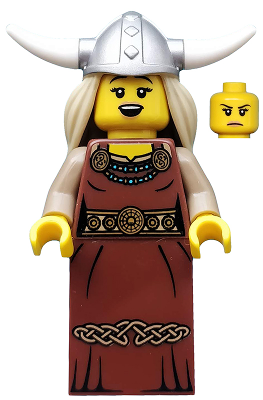 Viking Woman, Series 7 (Minifigure Only without Stand and Accessories)