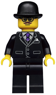 Businessman, Series 8 (Minifigure Only without Stand and Accessories)