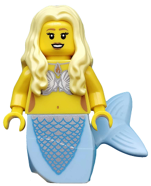 Mermaid, Series 9 (Minifigure Only without Stand and Accessories)