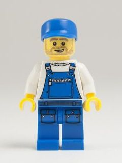 Plumber, Series 9 (Minifigure Only without Stand and Accessories)