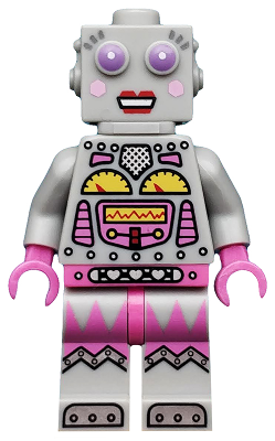 Lady Robot, Series 11 (Minifigure Only without Stand and Accessories)