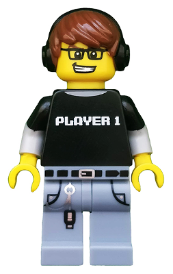 Video Game Guy, Series 12 (Minifigure Only without Stand and Accessories)