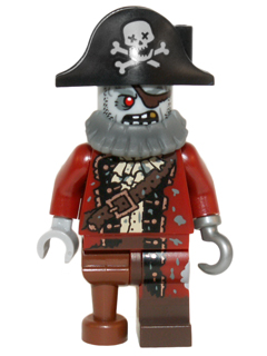 Zombie Pirate, Series 14 (Minifigure Only without Stand and Accessories)