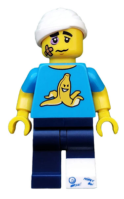 Clumsy Guy, Series 15 (Minifigure Only without Stand and Accessories)