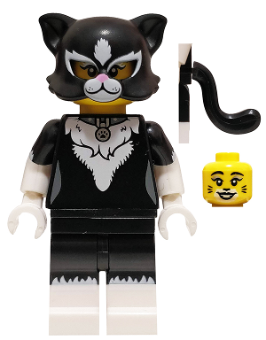 Cat Costume Girl, Series 18 (Minifigure Only without Stand and Accessories)