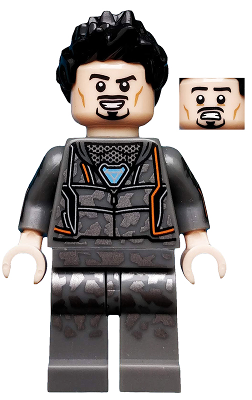 Tony Stark - Hoodie, Silver Camo