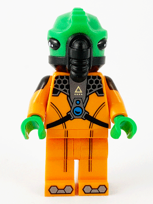 Alien, Series 21 (Minifigure Only without Stand and Accessories)