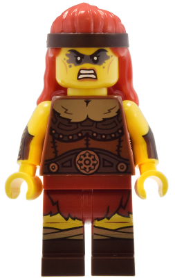Fierce Barbarian, Series 25 (Minifigure Only without Stand and Accessories)