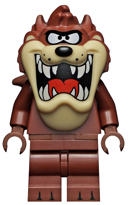 Tasmanian Devil, Looney Tunes (Minifigure Only without Stand and Accessories)