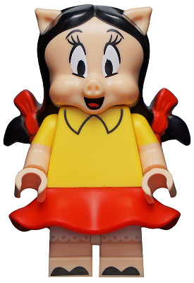 Petunia Pig, Looney Tunes (Minifigure Only without Stand and Accessories)