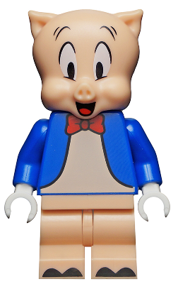 Porky Pig, Looney Tunes (Minifigure Only without Stand and Accessories)