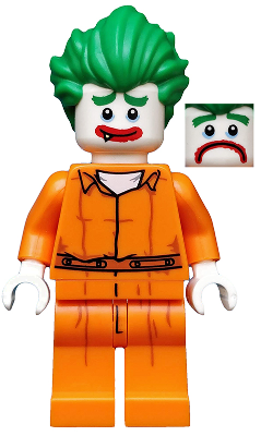 Arkham Asylum Joker, The LEGO Batman Movie, Series 1 (Minifigure Only without Stand and Accessories)