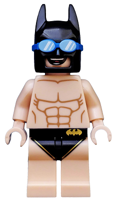 Swimsuit Batman, The LEGO Batman Movie, Series 2 (Minifigure Only without Stand and Accessories)