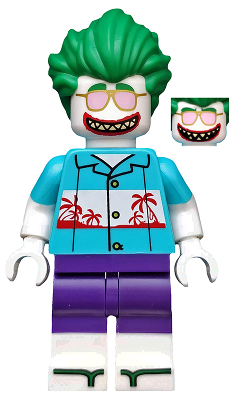 Vacation The Joker, The LEGO Batman Movie, Series 2 (Minifigure Only without Stand and Accessories)
