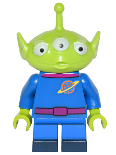 Alien, Disney, Series 1 (Minifigure Only without Stand and Accessories)