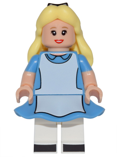 Alice, Disney, Series 1 (Minifigure Only without Stand and Accessories)