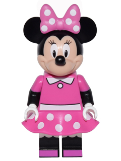 Minnie Mouse, Disney, Series 1 (Minifigure Only without Stand and Accessories)