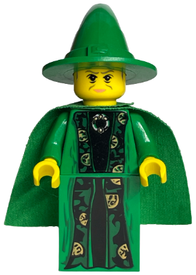 Professor Minerva McGonagall - Green Robe and Cape