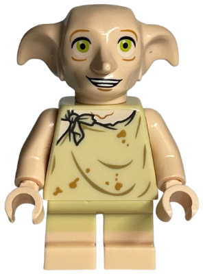 Dobby (Elf) - Light Nougat, Open Mouth Smile