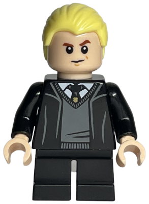Draco Malfoy - Hogwarts Robe, Black Tie