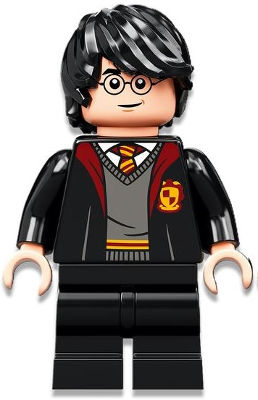 Harry Potter - Gryffindor Robe Open, Black Medium Legs
