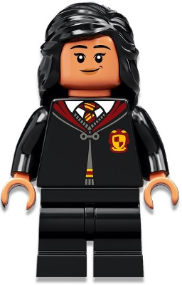 Parvati Patil - Black Gryffindor Robe and Medium Legs