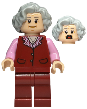 Trolley Witch - Dark Red Legs