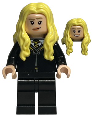 Hannah Abbott - Black Hufflepuff Robe and Legs