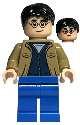 Harry Potter - Dark Tan Jacket, Blue Legs