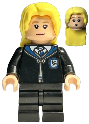 Luna Lovegood - Ravenclaw Robe, Black Medium Legs