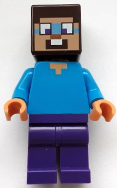 Steve - Dark Purple Legs, Dark Azure Around Eyes