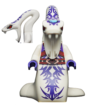 Pythor Chumsworth - White with Purple