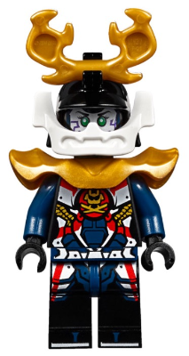 Samurai X (Pixal / P.I.X.A.L.) - Sons of Garmadon / Hunted, Large Horns