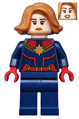 Captain Marvel (Carol Danvers) - Medium Nougat Hair