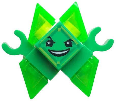 Kryptomite - Green, Small Crystals (Slopes), Hands