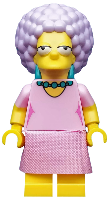 Patty, The Simpsons, Series 2 (Minifigure Only without Stand and Accessories)