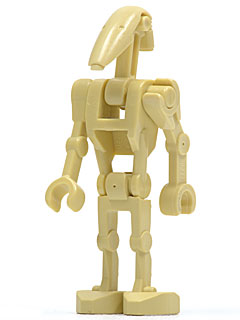 Battle Droid - Tan, Bent Arm and Straight Arm