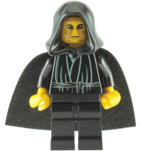 Emperor Palpatine - Yellow Head, Yellow Hands